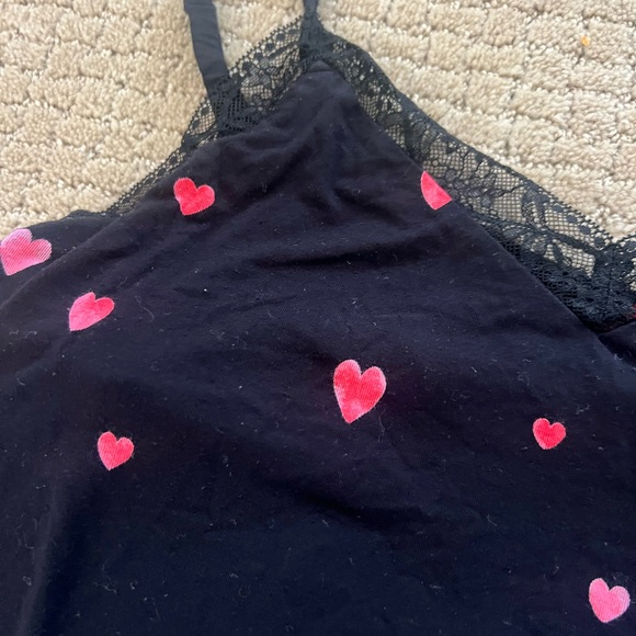 Soma Cool Nights Heart Lace Trimmed Cami Set - Picture 2 of 7